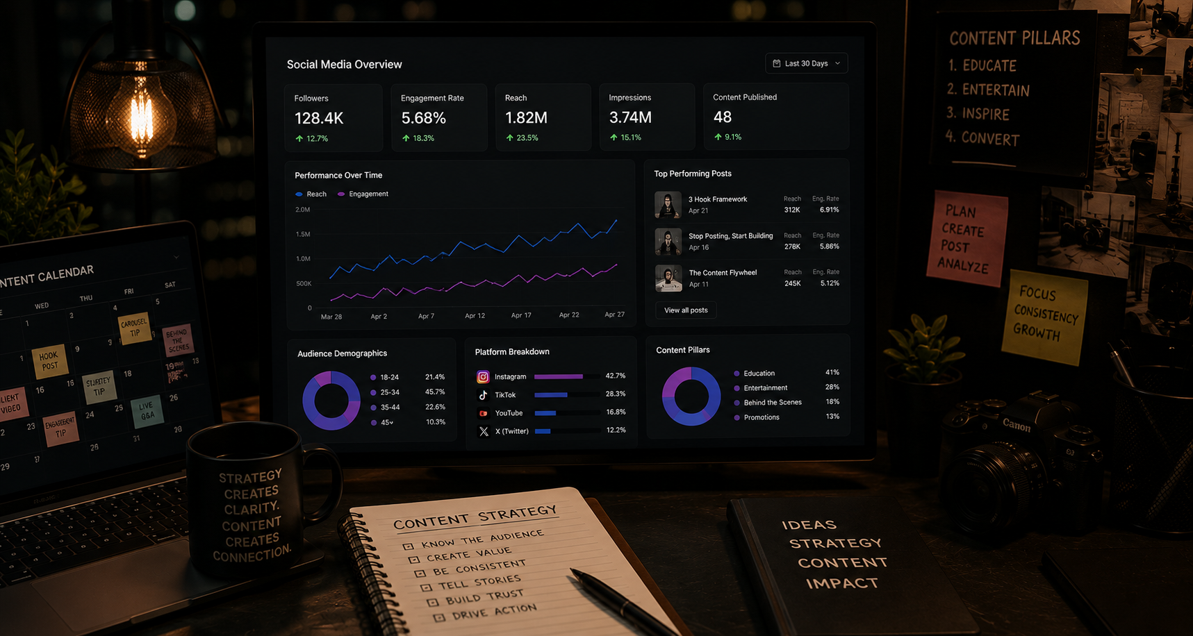 Social media management
