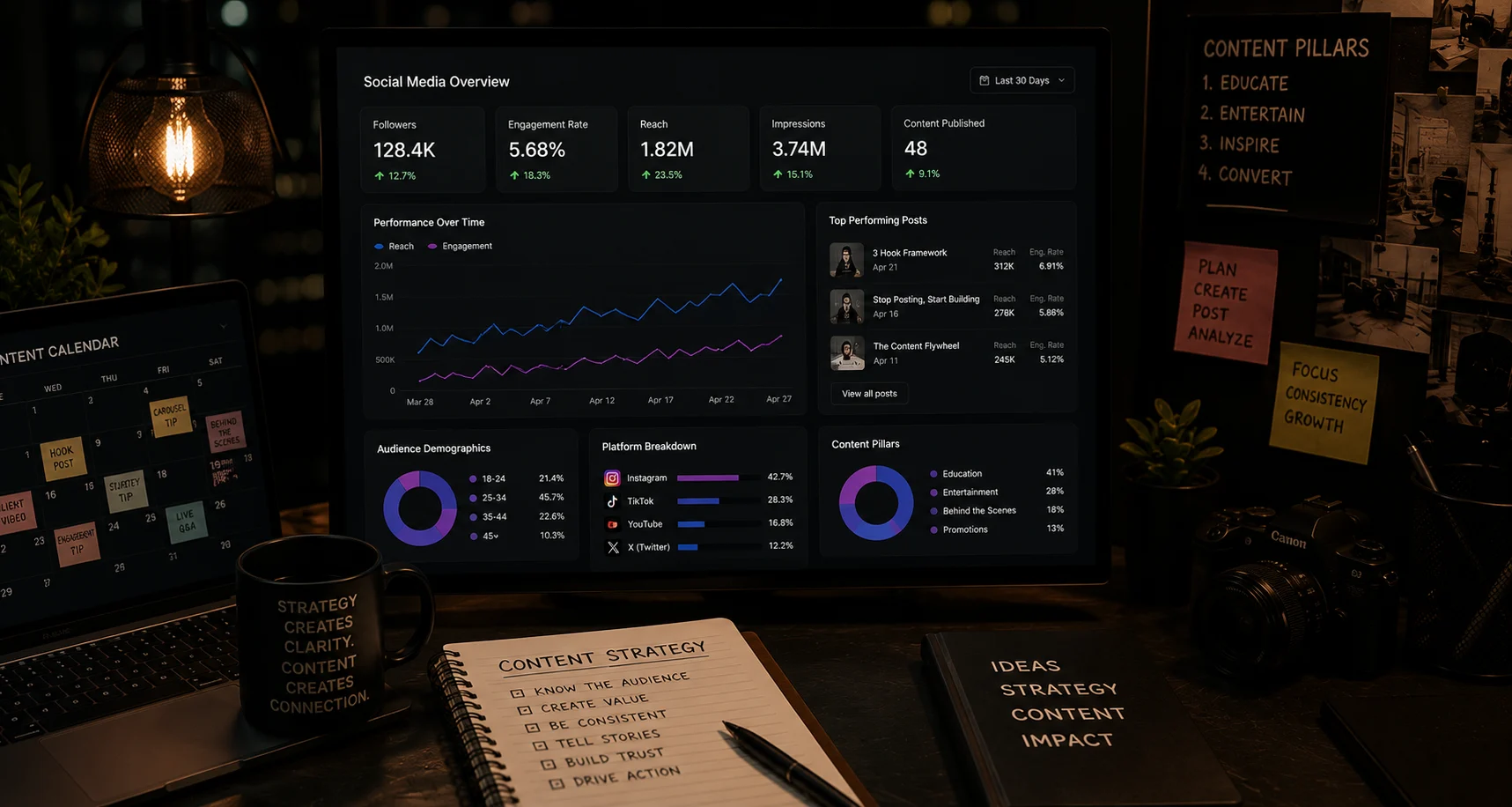 Social media management